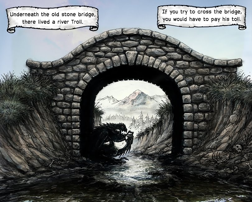 greg-luzniak-troll-under-the-bridge-three-goats-gruff-all-rights-reserved